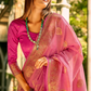 Elegant Soft Tissue Silk Draped in Traditional Zari Work - LaVante Fashion
