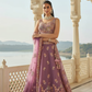 Elegant Organza Designer Lehenga with Intricate Floral Embroidery