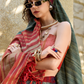 100% Pure Handloom Katan Silk Saree with Traditional Weaving - LaVante Fashion