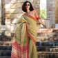 100% Pure Handloom Katan Silk Saree with Traditional Weaving - LaVante Fashion