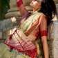 100% Pure Handloom Katan Silk Saree with Traditional Weaving - LaVante Fashion