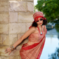 100% Pure Handloom Katan Silk Saree with Traditional Weaving - LaVante Fashion
