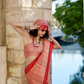 100% Pure Handloom Katan Silk Saree with Traditional Weaving - LaVante Fashion