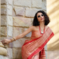 100% Pure Handloom Katan Silk Saree with Traditional Weaving - LaVante Fashion
