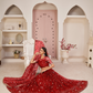 Elegant Embroidered Net Lehenga Set for Festive Occasions