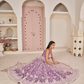 Elegant Embroidered Net Lehenga Set for Festive Occasions