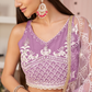 Elegant Embroidered Net Lehenga Set for Festive Occasions