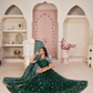 Elegant Embroidered Net Lehenga Set for Festive Occasions