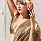 Designer Digital Printed Banarasi Slik Saree in Elegant Aqua Blue
