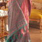 Ethnic Motifs Woven Design Zari Silk Blend Banarasi Saree
