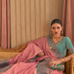 Ethnic Motifs Woven Design Zari Silk Blend Banarasi Saree
