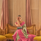 Ethnic Motifs Woven Design Zari Silk Blend Banarasi Saree