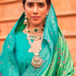 Banarasi P.V. Silk Saree with Elegant Patola Weaving Design - LaVante Fashion