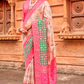 Banarasi P.V. Silk Saree with Elegant Patola Weaving Design - LaVante Fashion