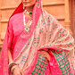 Banarasi P.V. Silk Saree with Elegant Patola Weaving Design - LaVante Fashion