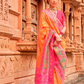 Banarasi P.V. Silk Saree with Elegant Patola Weaving Design - LaVante Fashion