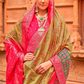 Banarasi P.V. Silk Saree with Elegant Patola Weaving Design - LaVante Fashion