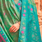Banarasi P.V. Silk Saree with Elegant Patola Weaving Design - LaVante Fashion