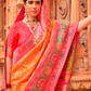Banarasi P.V. Silk Saree with Elegant Patola Weaving Design - LaVante Fashion