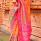 Banarasi P.V. Silk Saree with Elegant Patola Weaving Design - LaVante Fashion