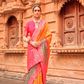 Banarasi P.V. Silk Saree with Elegant Patola Weaving Design - LaVante Fashion