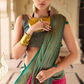 Banarasi P.V. Silk Saree with Exclusive Kanchipuram Weaving Design - LaVante Fashion