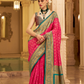 Soft Finish Banarasi Silk Saree with Kanchipuram Weave Design