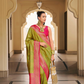 Banarasi P.V. Silk Saree with Exclusive Kanchipuram Weaving Design - LaVante Fashion