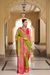 Banarasi P.V. Silk Saree with Exclusive Kanchipuram Weaving Design - LaVante Fashion