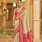 Soft Finish Banarasi Silk Saree with Kanchipuram Weave Design