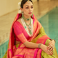 Soft Finish Banarasi Silk Saree with Kanchipuram Weave Design
