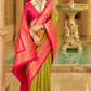 Soft Finish Banarasi Silk Saree with Kanchipuram Weave Design