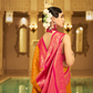Soft Finish Banarasi Silk Saree with Kanchipuram Weave Design