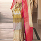 Banarasi P.V. Silk Saree with Exclusive Kanchipuram Weaving Design - LaVante Fashion