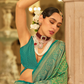 Soft Finish Banarasi Silk Saree with Kanchipuram Weave Design