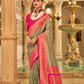 Soft Finish Banarasi Silk Saree with Kanchipuram Weave Design