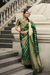 Banarasi P.V. Silk Saree with Exclusive Weaving Jaal Design - LaVante Fashion