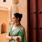 Banarasi P.V. Silk Saree with Exclusive Weaving Jaal Design - LaVante Fashion