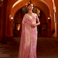 Banarasi P.V. Silk Saree with Exclusive Weaving Jaal Design - LaVante Fashion