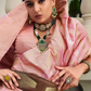 Banarasi P.V. Silk Saree with Exclusive Weaving Jaal Design - LaVante Fashion