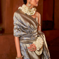 Banarasi P.V. Silk Saree with Exclusive Weaving Jaal Design - LaVante Fashion
