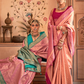 Rich Banarasi Silk Saree with Contemporary Indian Craftsmanship