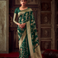 Banarasi Crepe Silk Saree with Zari Weaving Work