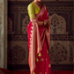 Banarasi Crepe Silk Saree with Zari Weaving Work