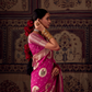 Banarasi Crepe Silk Saree with Zari Weaving Work