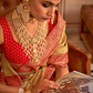 Rich Banarasi Silk Saree with Contemporary Indian Craftsmanship