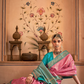 Rich Banarasi Silk Saree with Contemporary Indian Craftsmanship