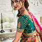 Traditional Banarasi Silk Bridal Lehenga with Zarkan and Cording Embellishments