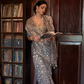 Graceful Bagru Cotton Saree with Dabu Zari Design