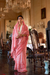 Graceful Bagru Cotton Saree with Dabu Zari Design